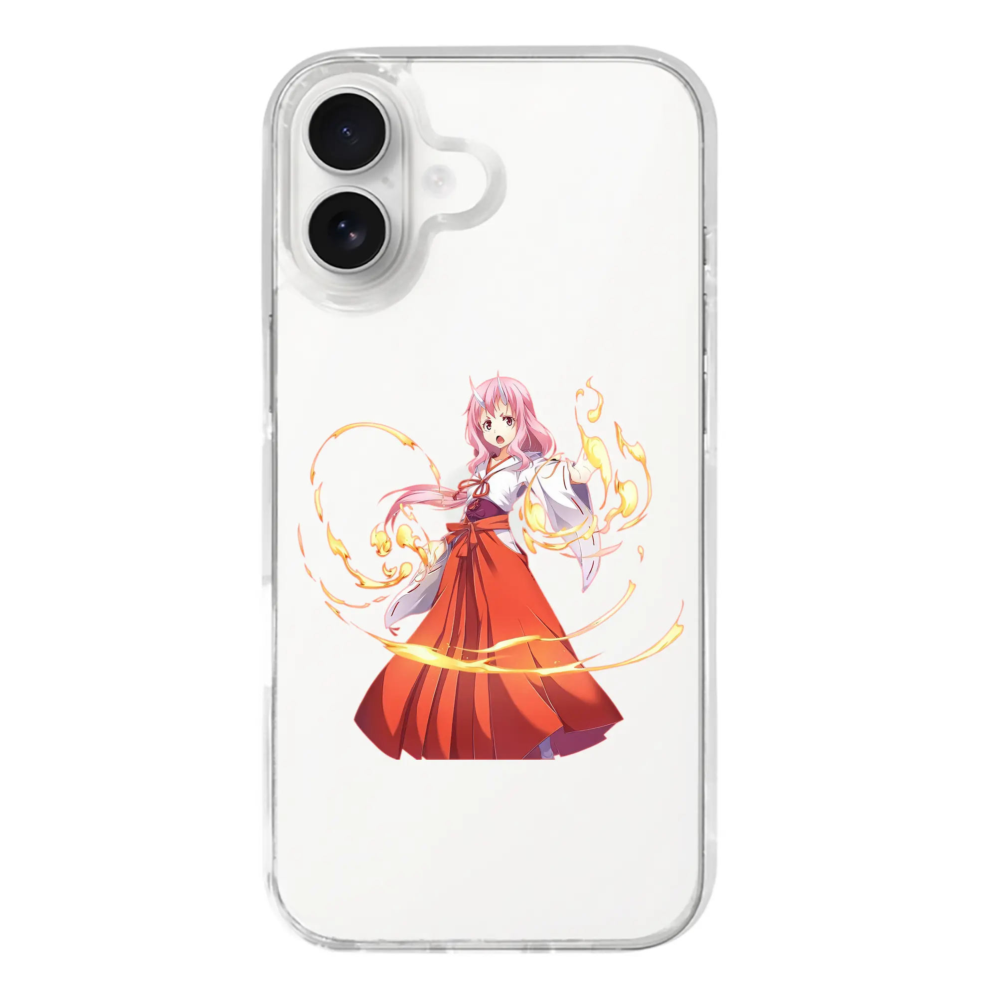 転生したらスライムだった件 グッズ,シュナ - iPhone 17シリーズ 透明スマホケース – 薄型・耐衝撃・精密フィット保護カバー